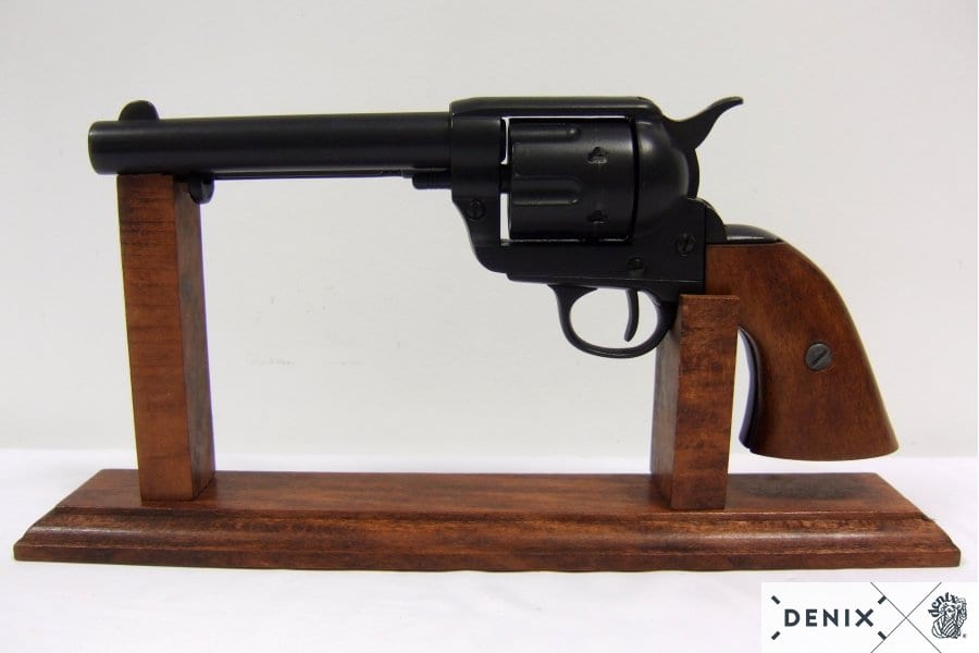 Frontier Black Finish 5.5″ Replica Revolver - Image 2