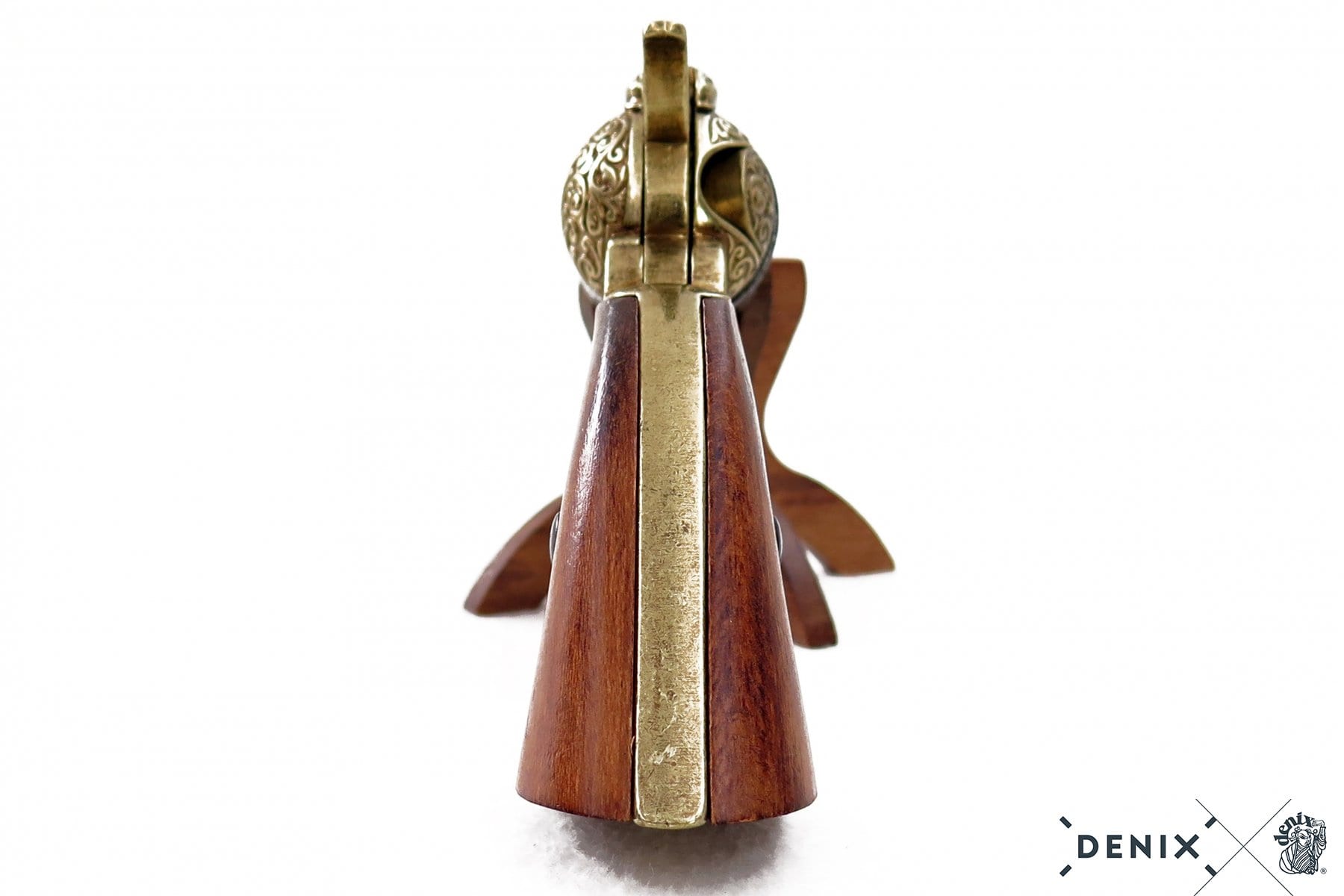 Fast Draw Gold Engraved 4.75" Replica Peacemaker - Image 7